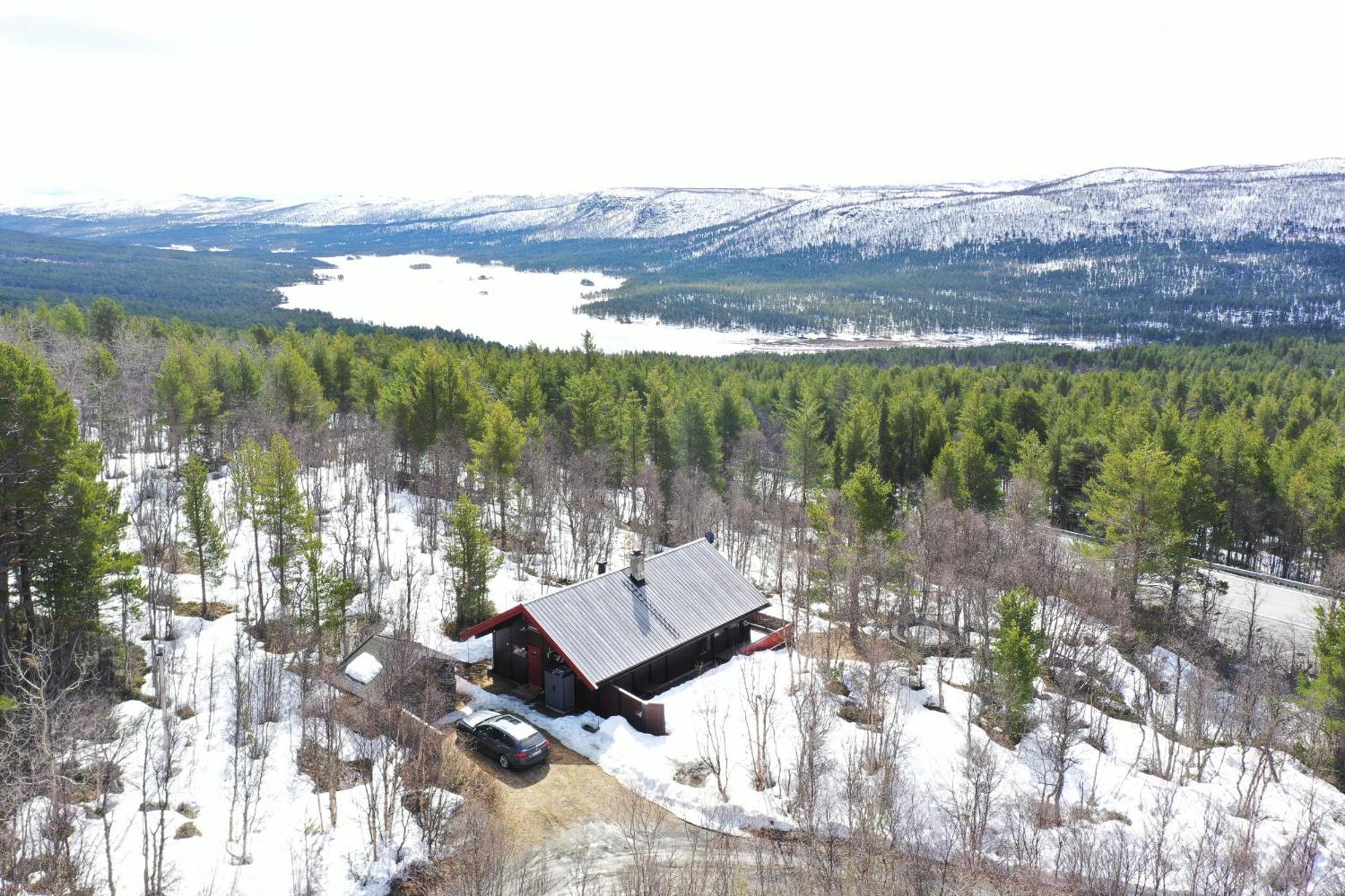 Koselig Hytte Med Usjenert Og Solrik Beliggenhet Гейло Екстериор снимка