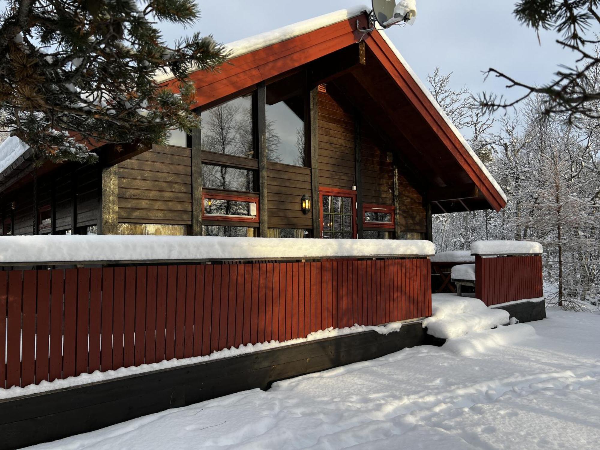 Koselig Hytte Med Usjenert Og Solrik Beliggenhet Гейло Екстериор снимка